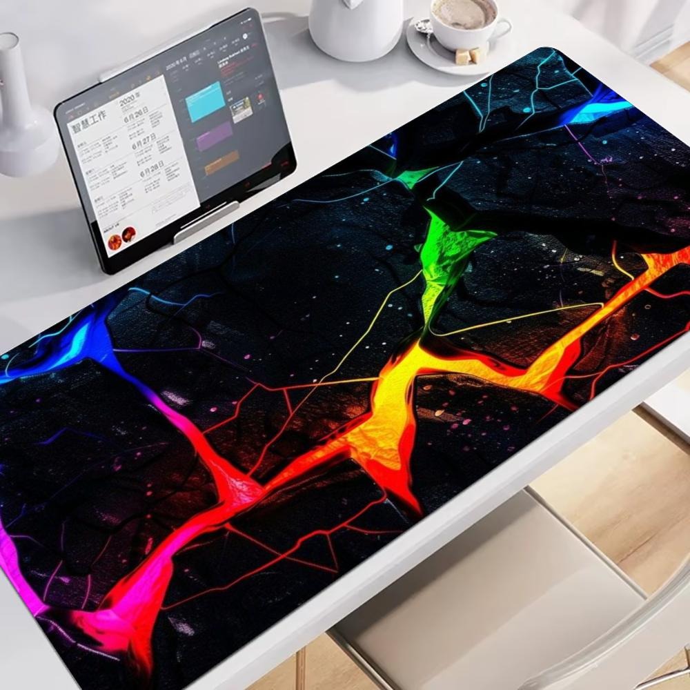 Office Print Tech - Büyük XXL Oyuncu Mouse Pad'i Masa