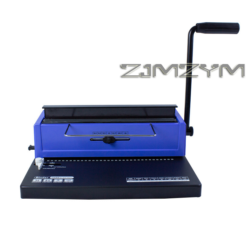 Binding Machine Comb - Kare/Yuvarlak Delikli 34 Delikli Demir Halka