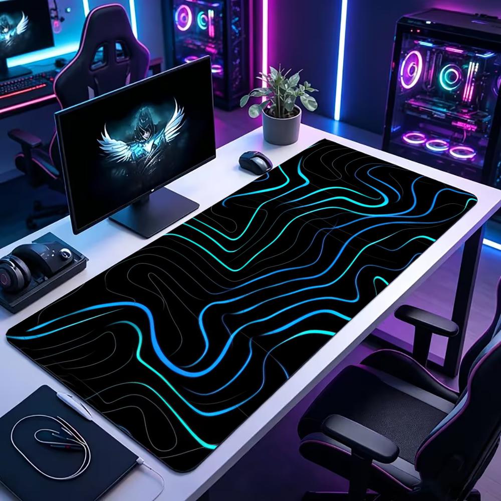 Office Print Tech - Büyük XXL Oyuncu Mouse Pad'i Masa