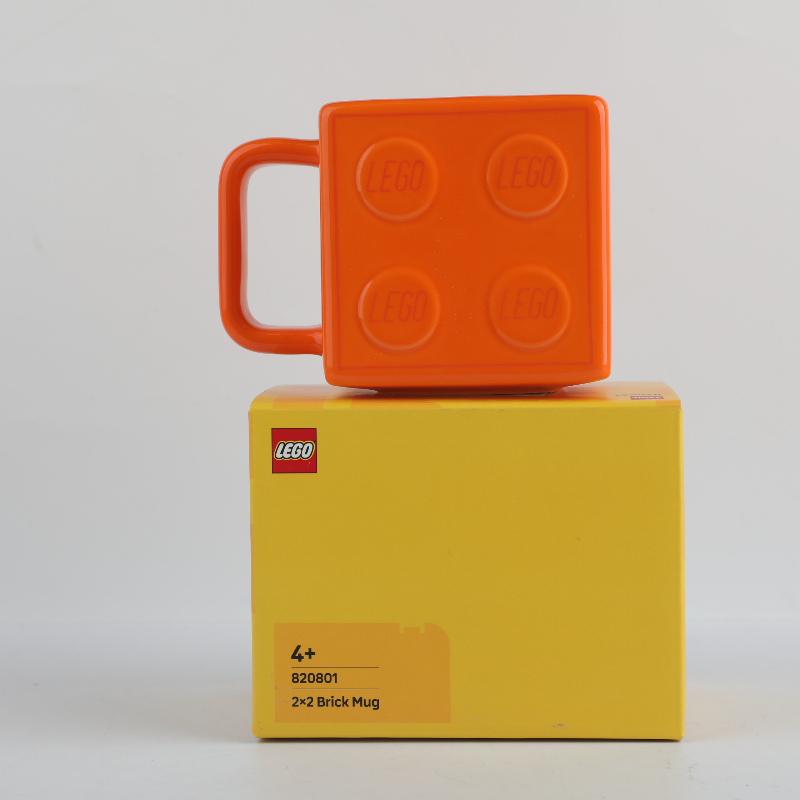 Office Technician - 320ml Seramik Kupa 2x2 Kırmızı LEGO