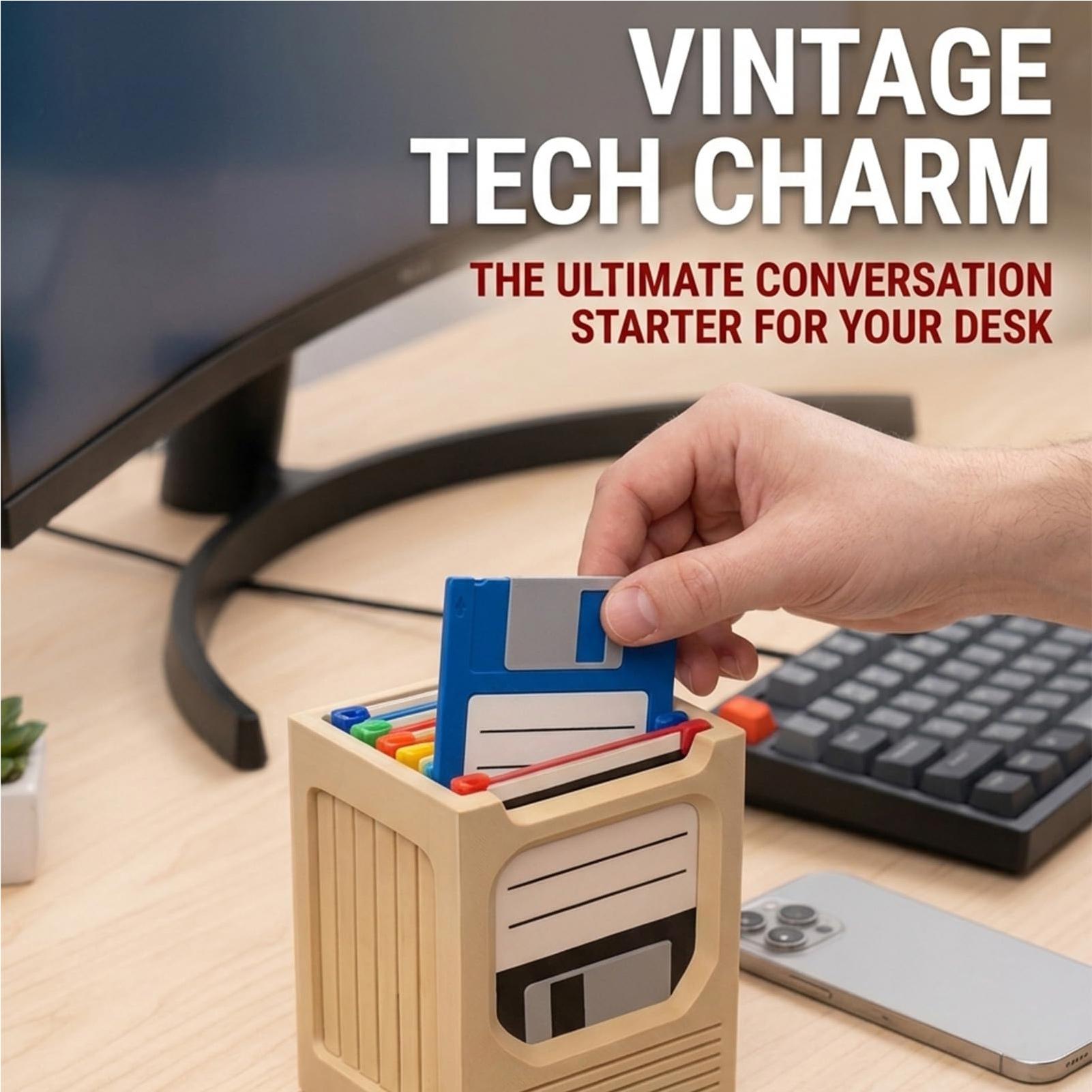 Retro Teknoloji Bardak Altlığı - Office Tech For Home incelemesi ve fiyatı