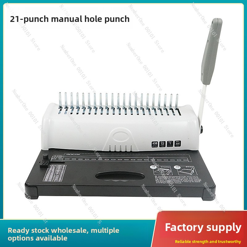 21 Delikli Manuel Tarak Ciltle - Binding Machine Comb incelemesi ve fiyatı
