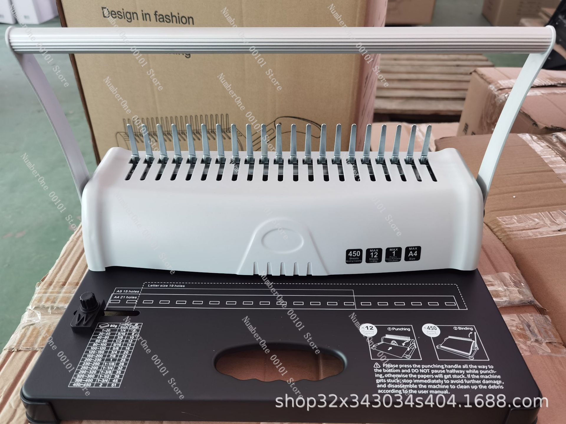21 Delikli Manuel Tarak Ciltle - Binding Machine Comb incelemesi ve fiyatı